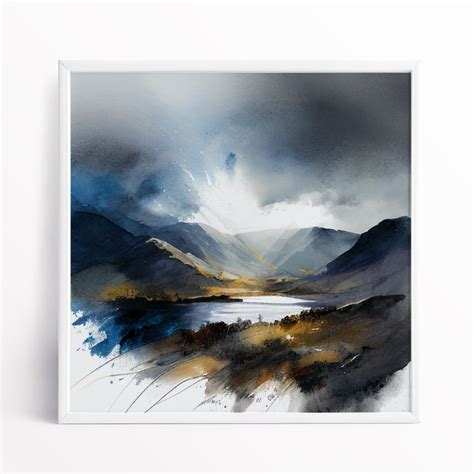 Lake District Lake Windermere Print Artist Incognito