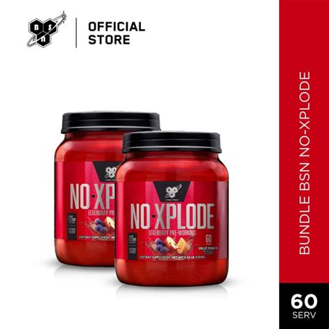 Bsn Bundle No Xplode Pre Workout Serv Serv Serv Lazada