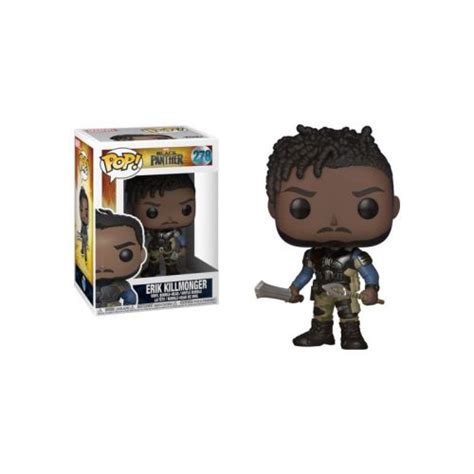 Figurine Funko Pop Marvel Black Panther Erik Killmonger Cm