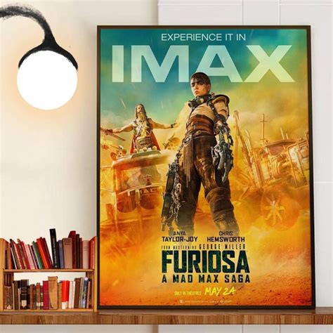 Official Poster Furiosa A Mad Max Saga IMAX Poster Wall Decor Poster ...