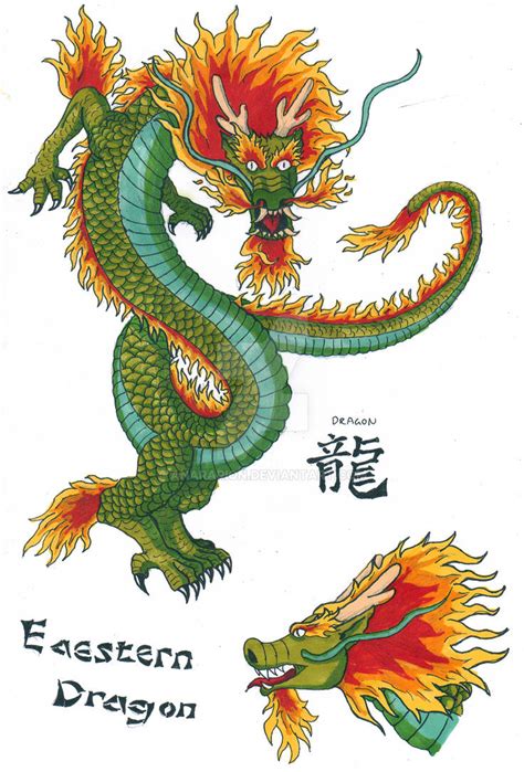 Eastern Dragon Colour By Anararion On Deviantart