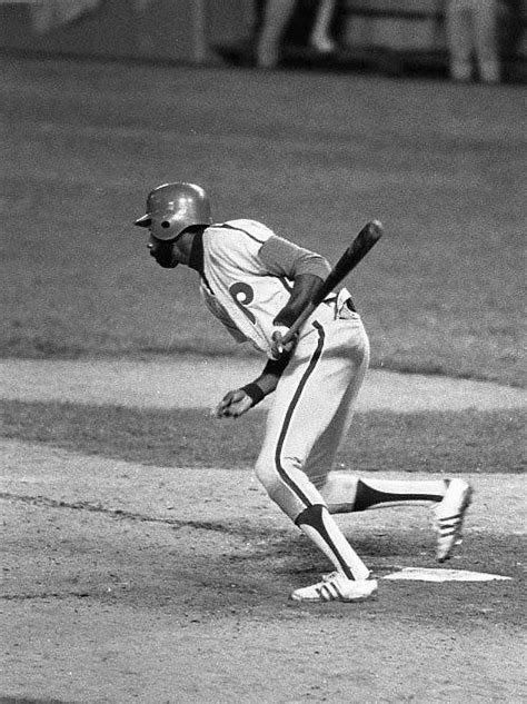 Garry Maddox At Dodger Stadium Phillies Baseball Dodger