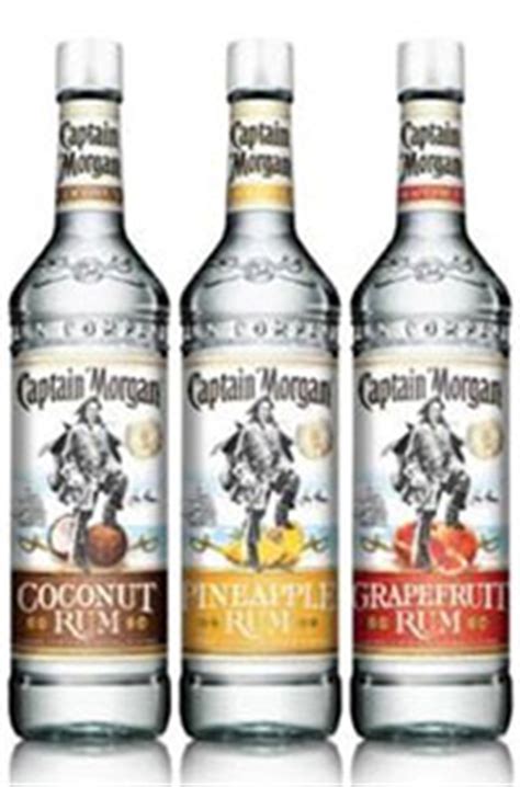 Captain Morgan flavors and bottles