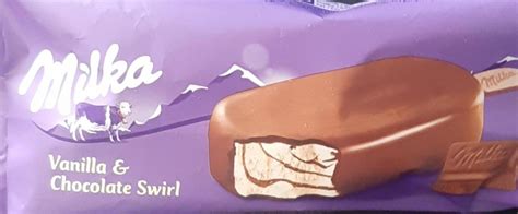 milka vanilla&chocolate swirl - kalorie, kJ i wartości odżywcze ...