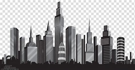 Cityscape Skyline Cityscape Silhouette Cityscape Illustration