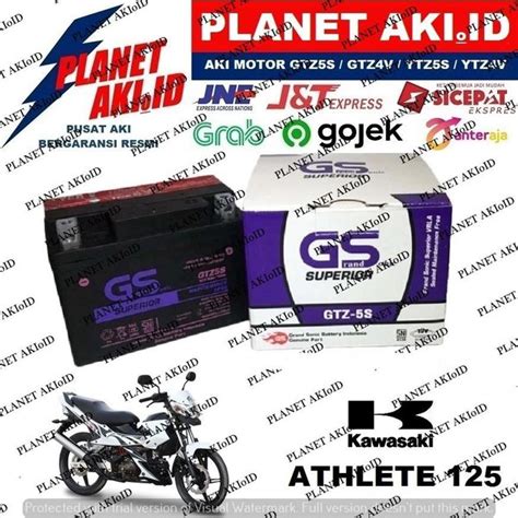 Jual Aki Motor Kawasaki Athlete Gtz Gtz S Gtz S Gs Y Accu Kering