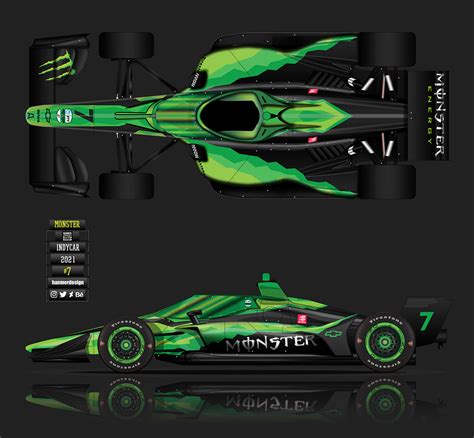 Monster Energy Indycar 2021 on Behance