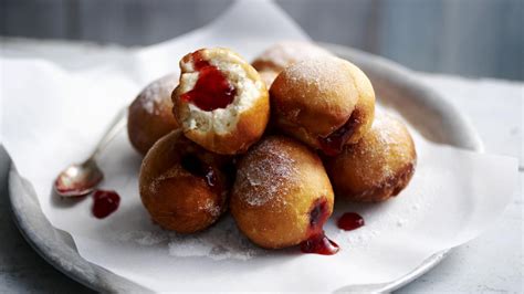 Fresh Jam Doughnuts Recipe Bbc Food