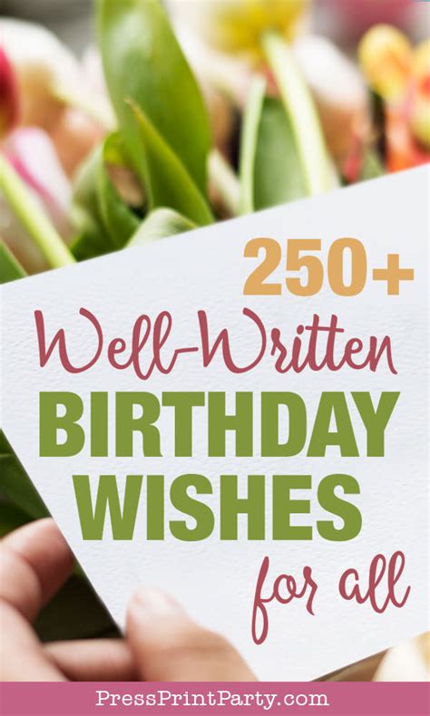 Tons of Awesome Happy Birthday Wishes & Messages to Write in a Card