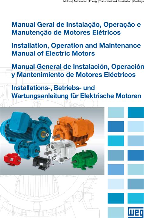 103307 2 Weg Oil Well Pump Motor Owners Manual User