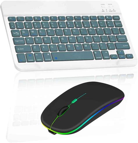 Amazon Combo De Teclado Y Mouse Bluetooth Recargable Ultra Delgado