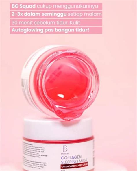 BG SKIN Collagen Sleeping Mask Beauty Glow Collagen Sleeping Mask