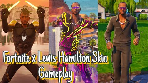 New Lewis Hamilton Skin In Og Fortnite Youtube