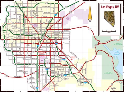 Las Vegas Sightseeing Map