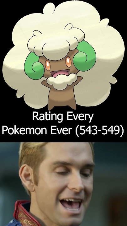 Rating Every Pokemon Ever 543 549 Youtube