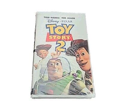 Toy Story Vhs Clamshell Case Walt Disney Pixar Tim Allen