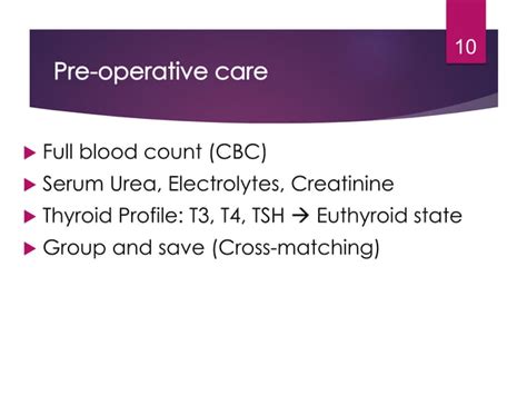 Thyroidectomy Nursing Care Ppt