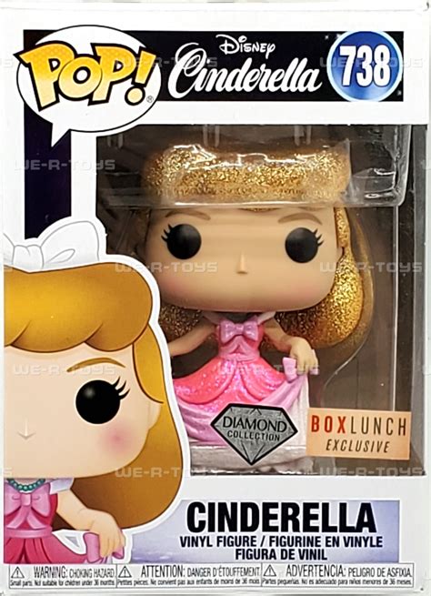 Funko Pop Disney 738 Cinderella Vinyl Figure Diamond Collection