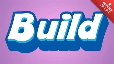 Build Editable 3D Kool Aid Text Effect Generator