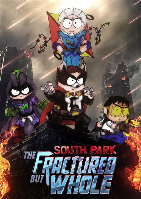 South Park The Fractured But Whole Poster By Bluewolfartista On