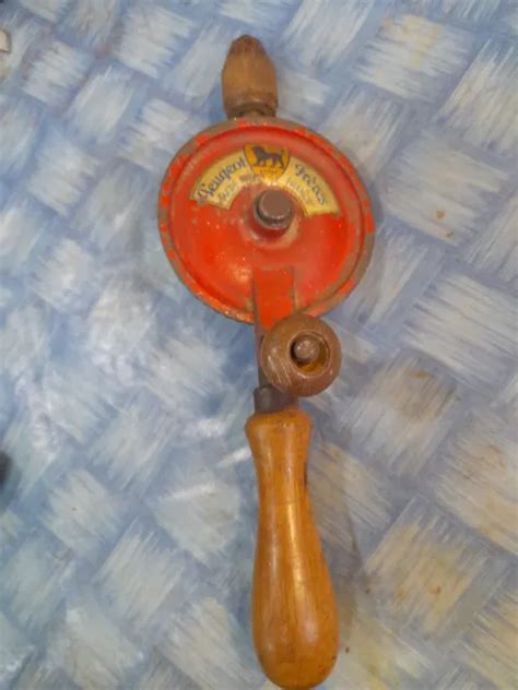 Ancienne Perceuse A Main Peugeot Freres Chignole Eur Picclick Fr