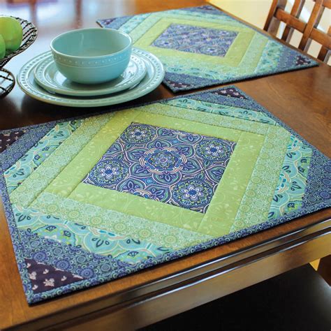 Nancy Zieman The Blog Quilt As You Go Table Runner Placemat And Mug