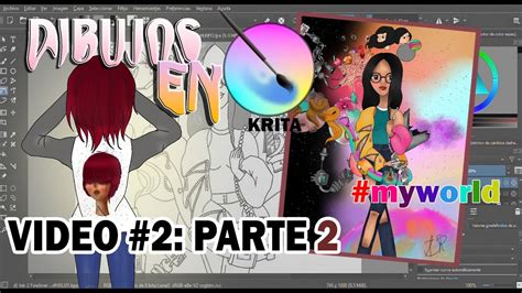 Como Dibujar En Krita Full Video 🎨🖌 Youtube