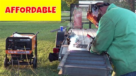 Vulcan Outlaw 195 Dc Welder 6500w Generator Dc Welders Youtube