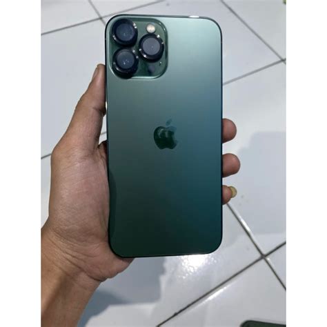 Jual Iphone 13 Promax 128 Midnight Green Shopee Indonesia