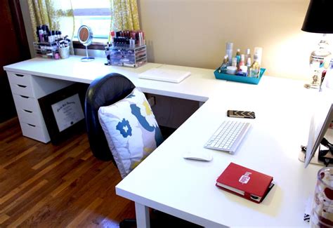 IKEA L-Shaped Desk Hack