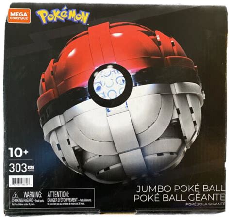 Pokemon Mega Construx Jumbo Poke Ball Building Set India Ubuy