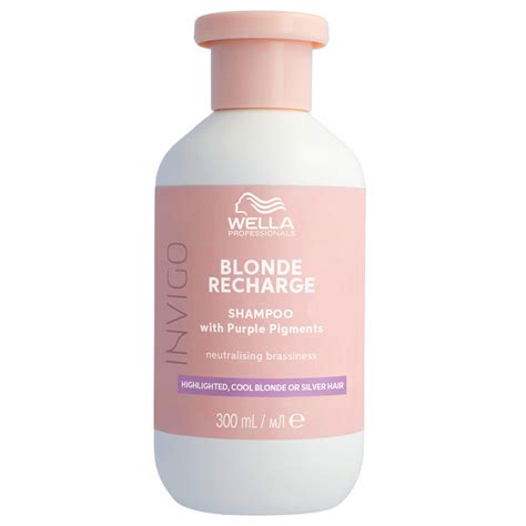 Wella Invigo Blonde Recharge Shampoo Online Kaufen Baslerbeauty