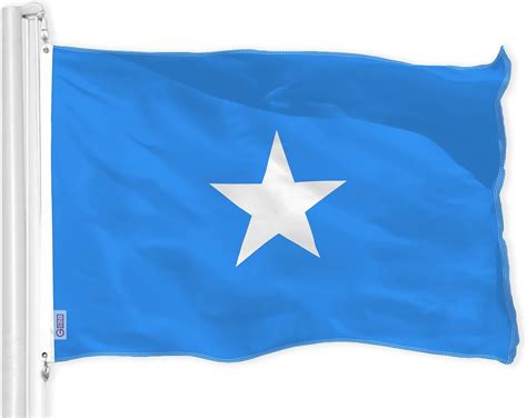 Buy G128 Somalia Somalian Flag | 3x5 Ft | LiteWeave Pro Series Printed 150D Polyester | Country ...