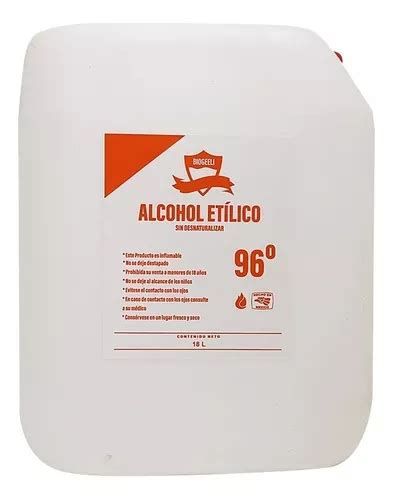 Alcohol Etilico Del Galon Litros Sin Desnaturalizar Mercadolibre