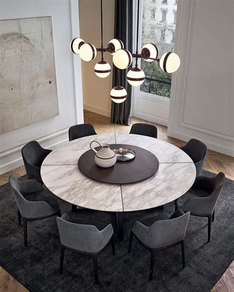 Round And Oval Table Trend Dining Tables With Curves What S Hot By