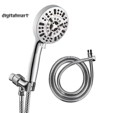 High Pressure Shower Head Set 10 Functions Handheld Shower Head With