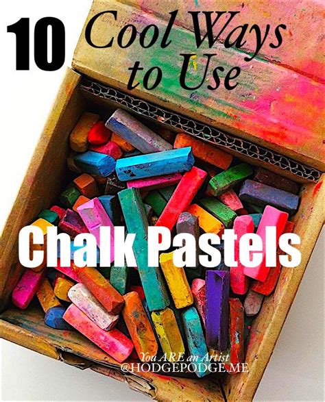 10 Cool Ways To Use Chalk Pastels Chalk Pastel Art Chalk Pastels