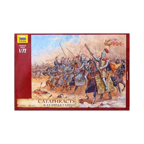 1/72 Cataphracts II B.C. – III A.D. Zvezda 8067 – Scale Model Shop