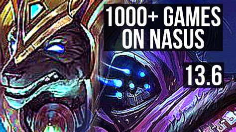 Nasus Vs Jax Top 204 16m Mastery 1000 Games Kr Master 13