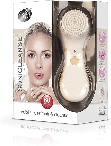 Rio Beauty Fasu White Brosse Nettoyante Sonique Pour Visage Makeup Fr