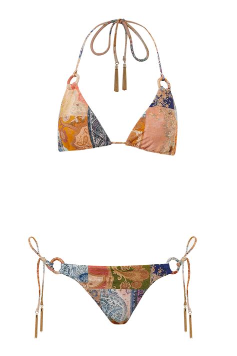 Buy Zimmermann Anneke Ring Tie Bikini For Womens Bloomingdale S UAE