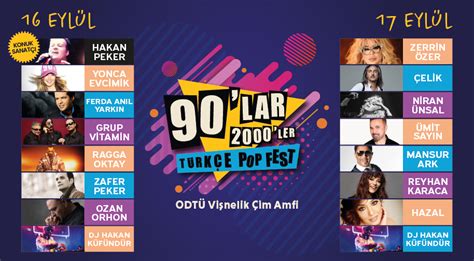 Lar Ler T Rk E Pop Fest Kombine Biletleri Biletix Resmi