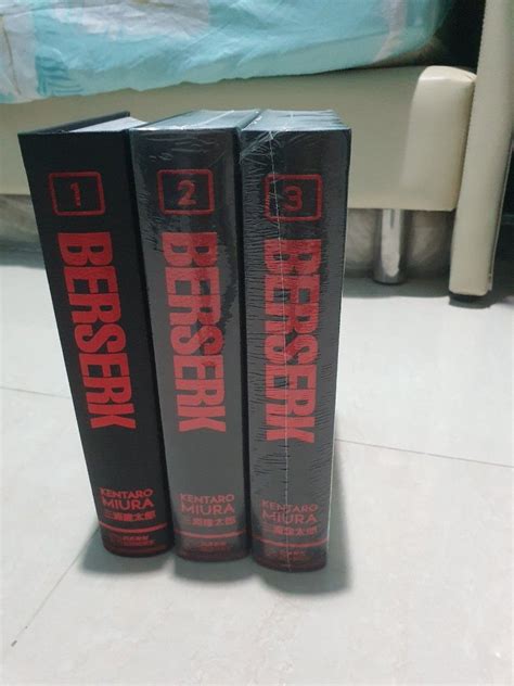Berserk deluxe edition volume 1, 2 and 3, Hobbies & Toys, Books ...