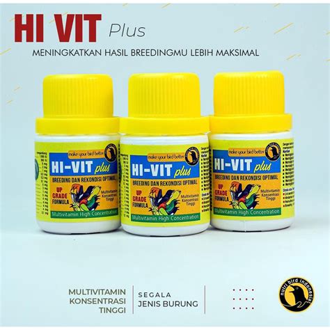 Jual Hi Vit Hi Vit Nutribird Multivitamin Tinggi Untuk Breeding Ternak