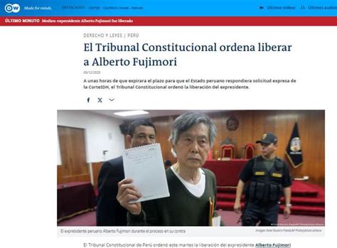 Fujimori En Libertad As Informaron Los Medios Internacionales La