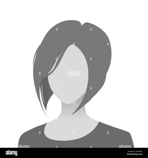 Default Avatar Photo Placeholder Grey Profile Picture Icon Woman In T Shirt Stock Vector Image