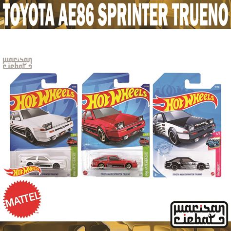 Hot Wheels Toyota Ae Sprinter Trueno Shopee Malaysia