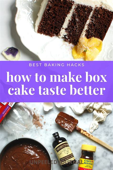 How To Make Box Cake Mix Better Artofit
