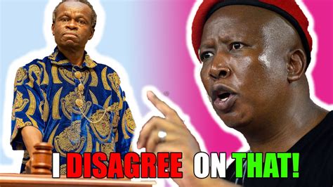 Julius Malema And Prof Plo Lumumba Both Are Pan African But In This