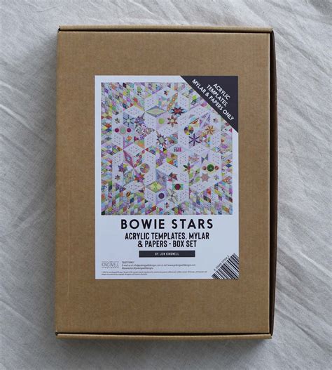 Bowie Stars Template Only By Jen Kingwell 850048070042